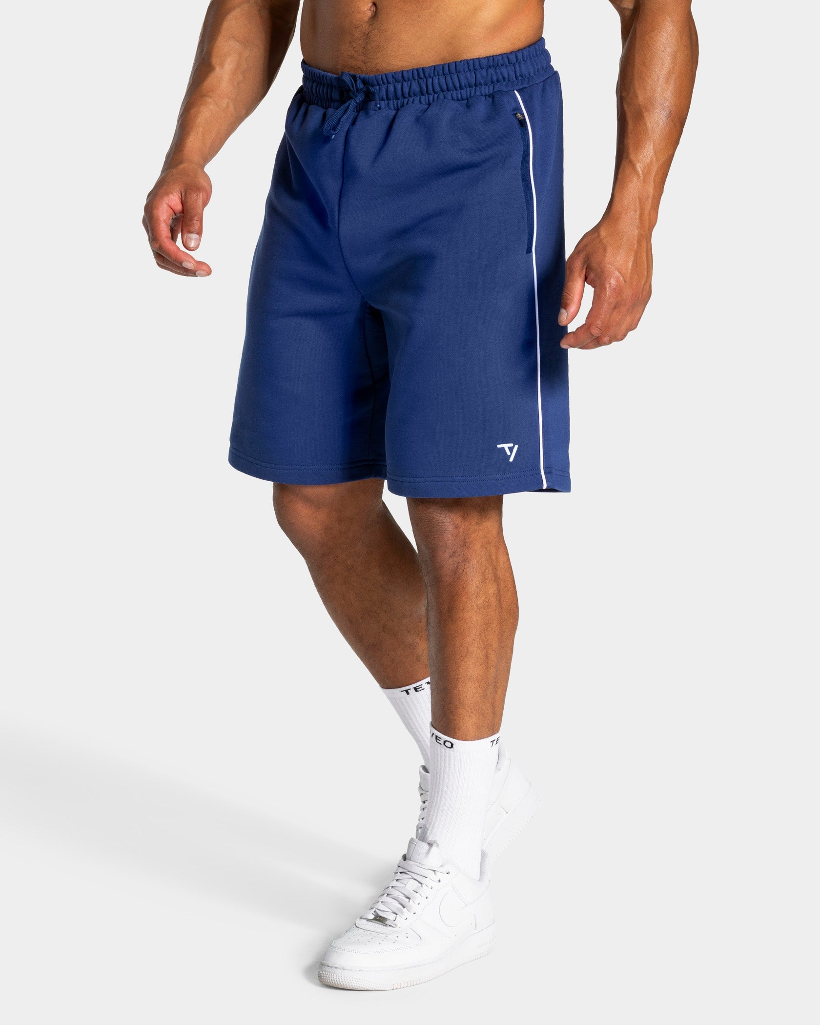 Contrastline Shorts "Indigo"