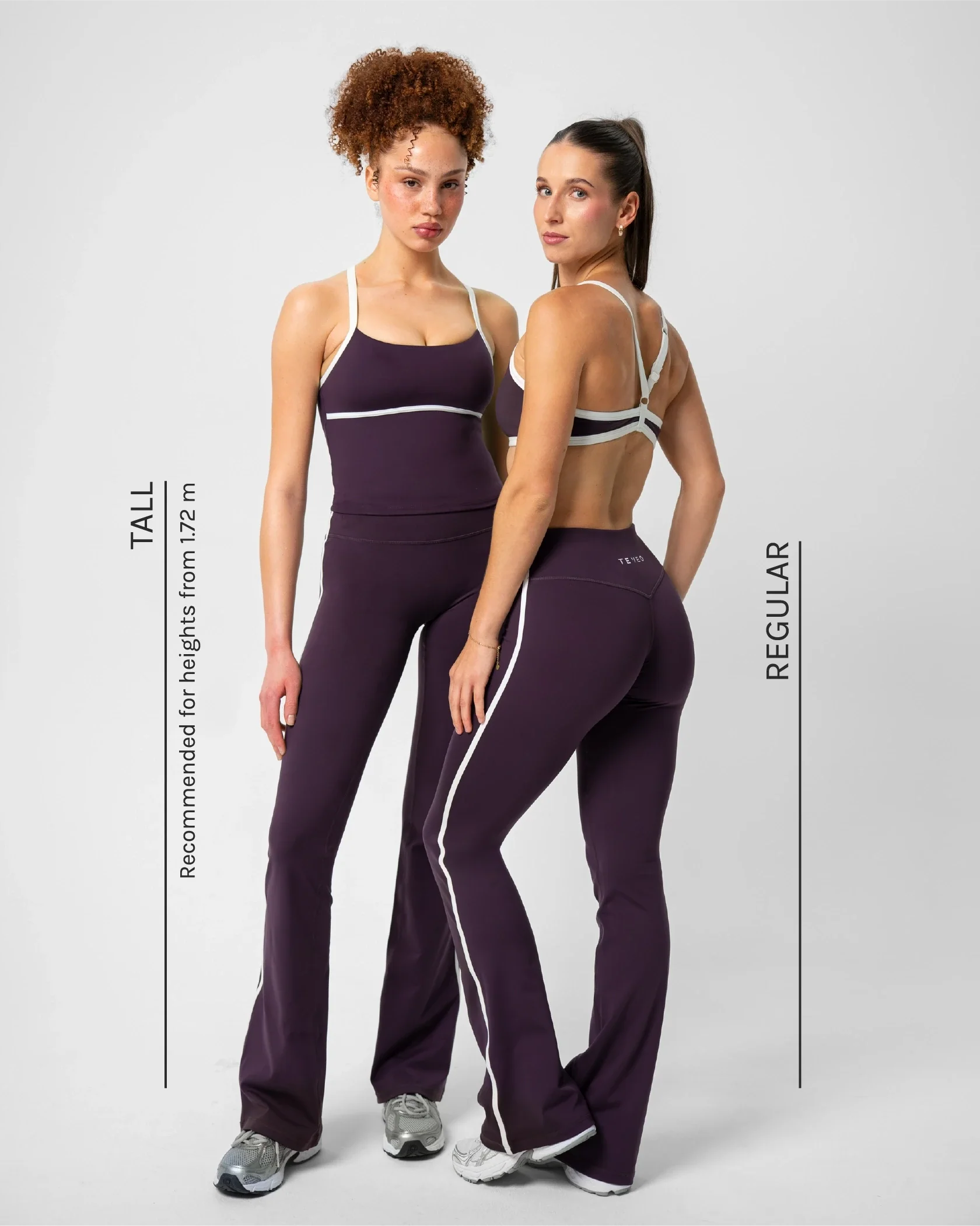 Soft Flared Leggings Tall "Schwarz"