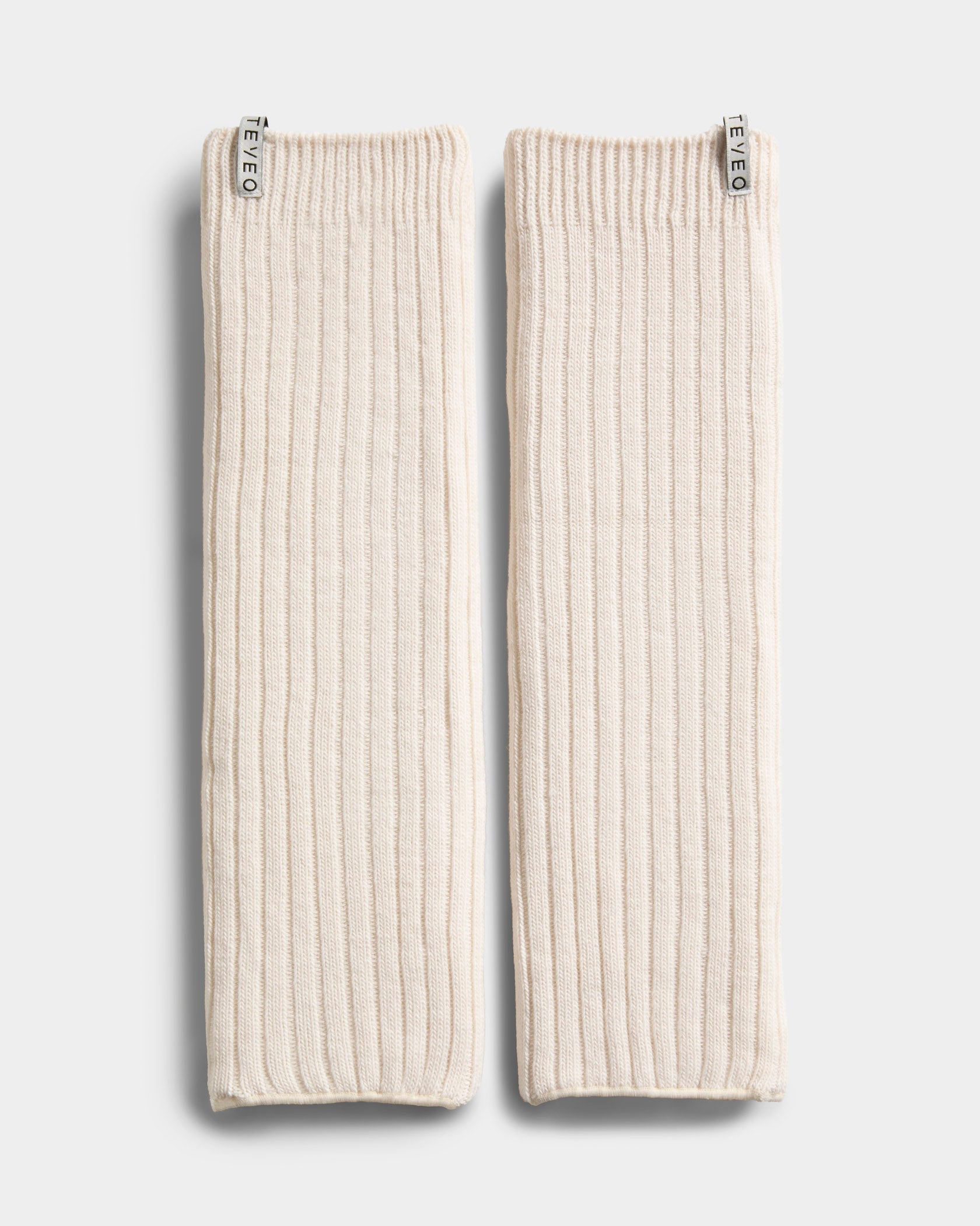 Knit Stulpen "Cream"