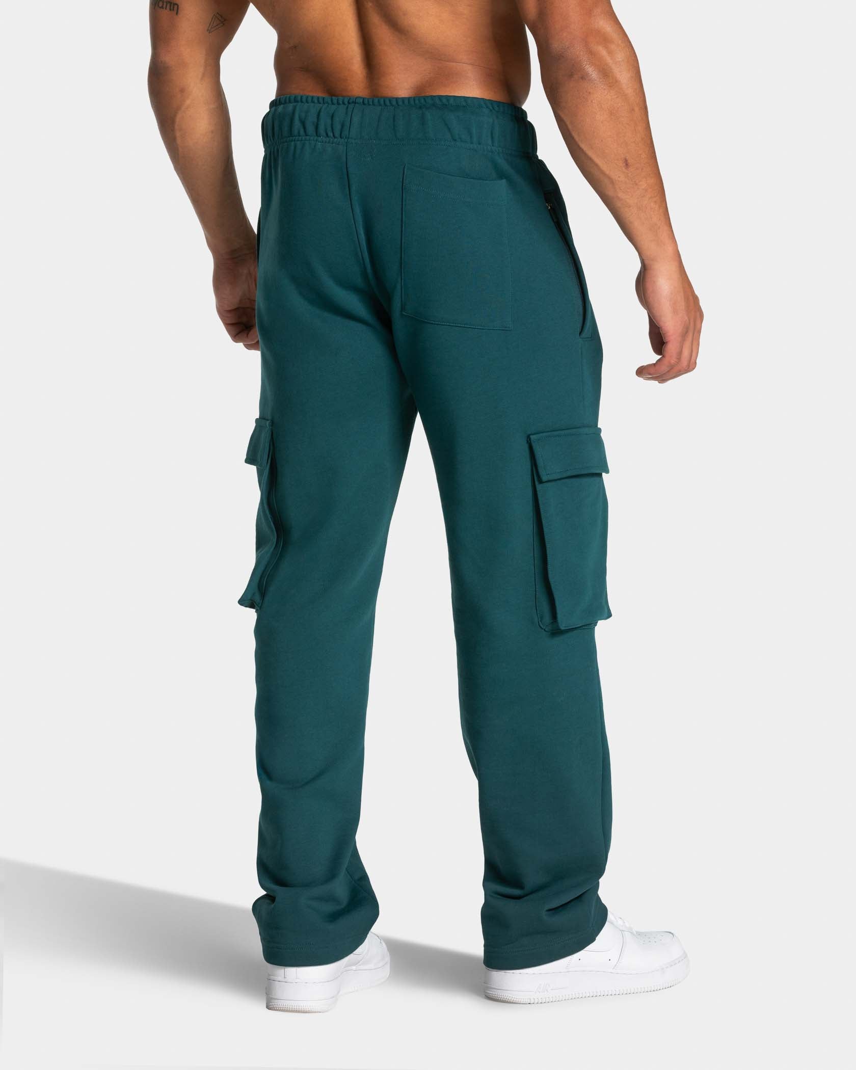 Lift Wide Leg Cargo Jogger "Teal"