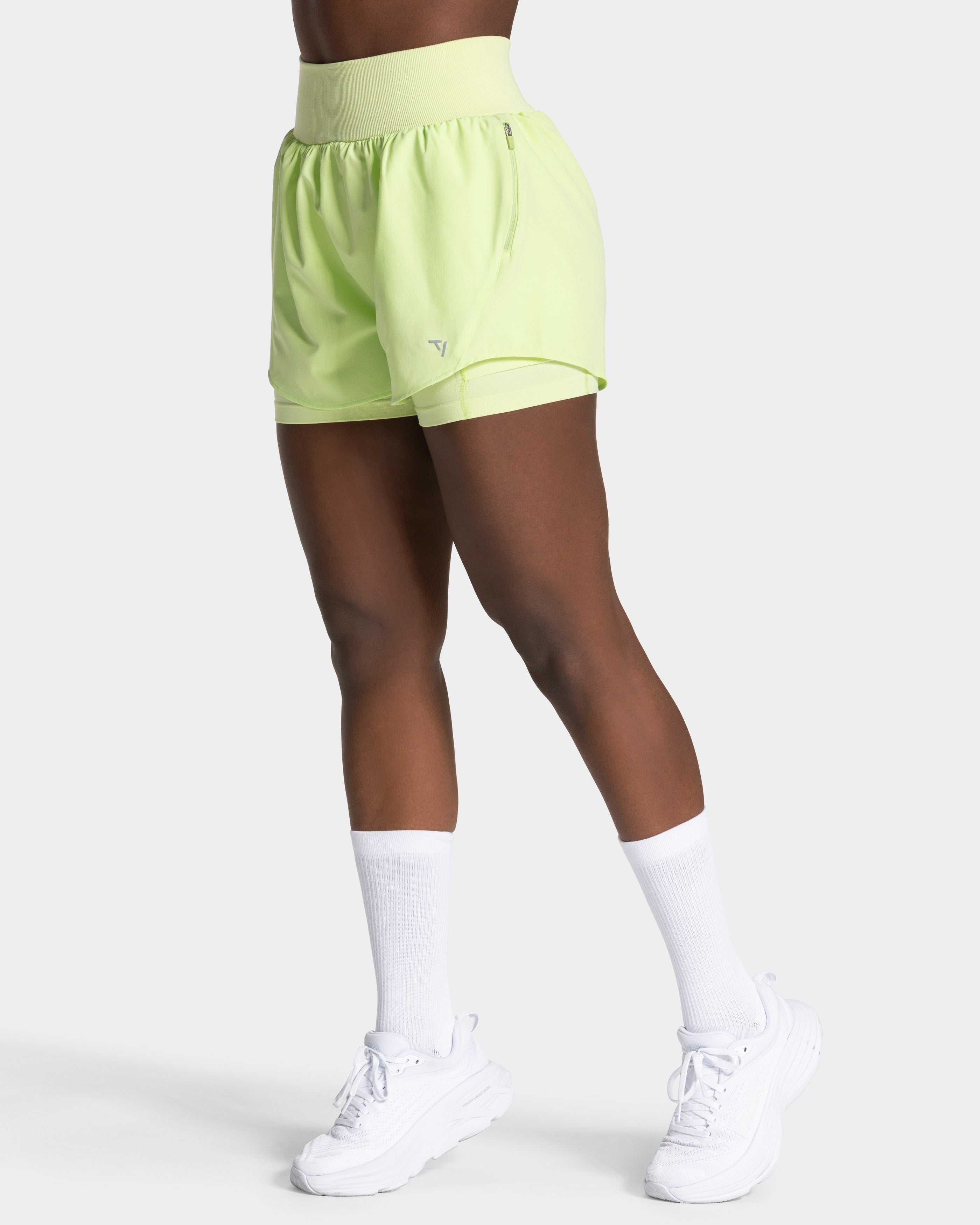 END Running 2in1 Shorts "Limelight"
