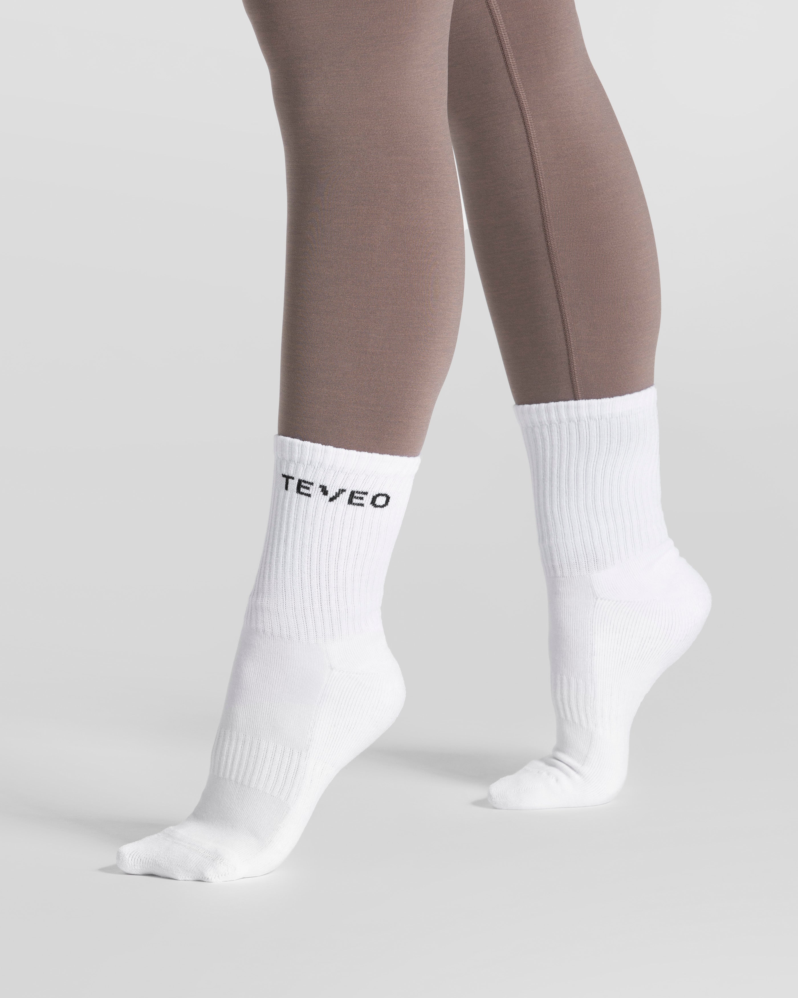 Tennis Socken (2er-Pack) "Weiß"