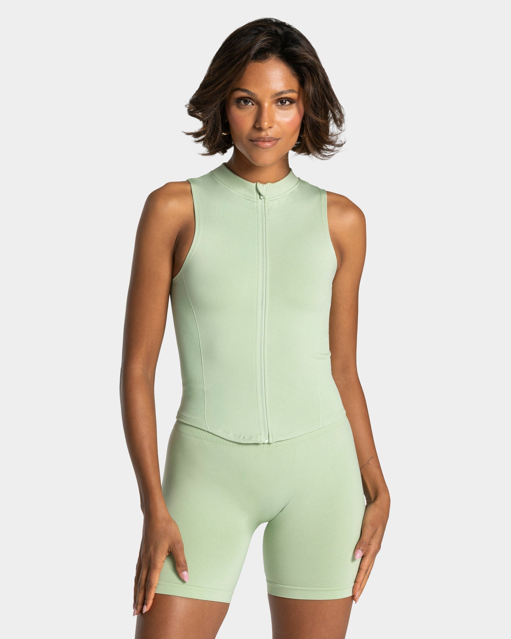 Timeless Pro Zip Tank "Ice Matcha"
