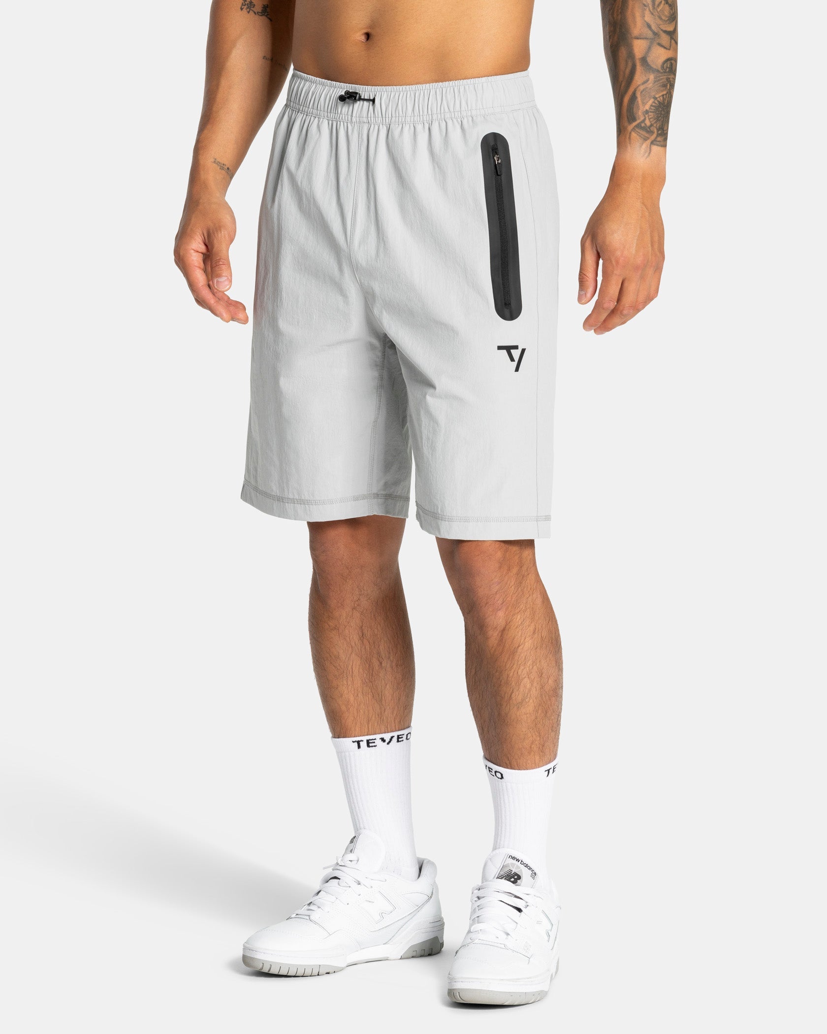 Workout Shorts "Hellgrau"